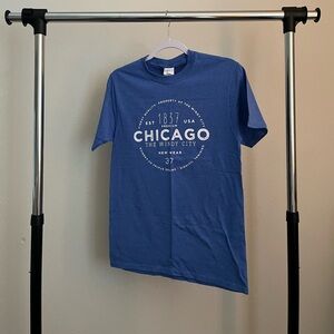 Blue Chicago Tee